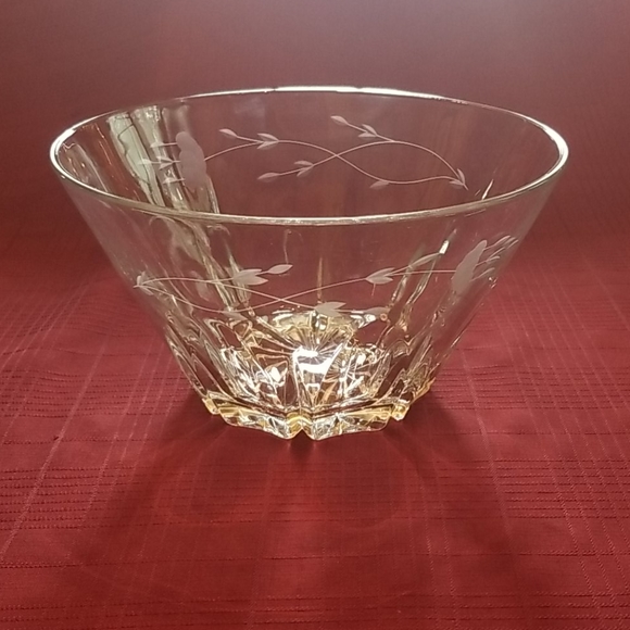 Princess House Dining Princess House Lead Crystal Salad Bowl Poshmark